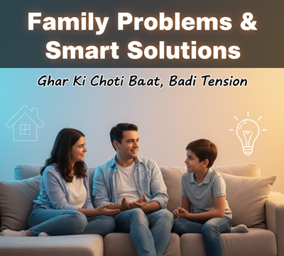 Ghar Ki Choti Baat, Badi Tension: Real Family Problems & Smart Solutions
